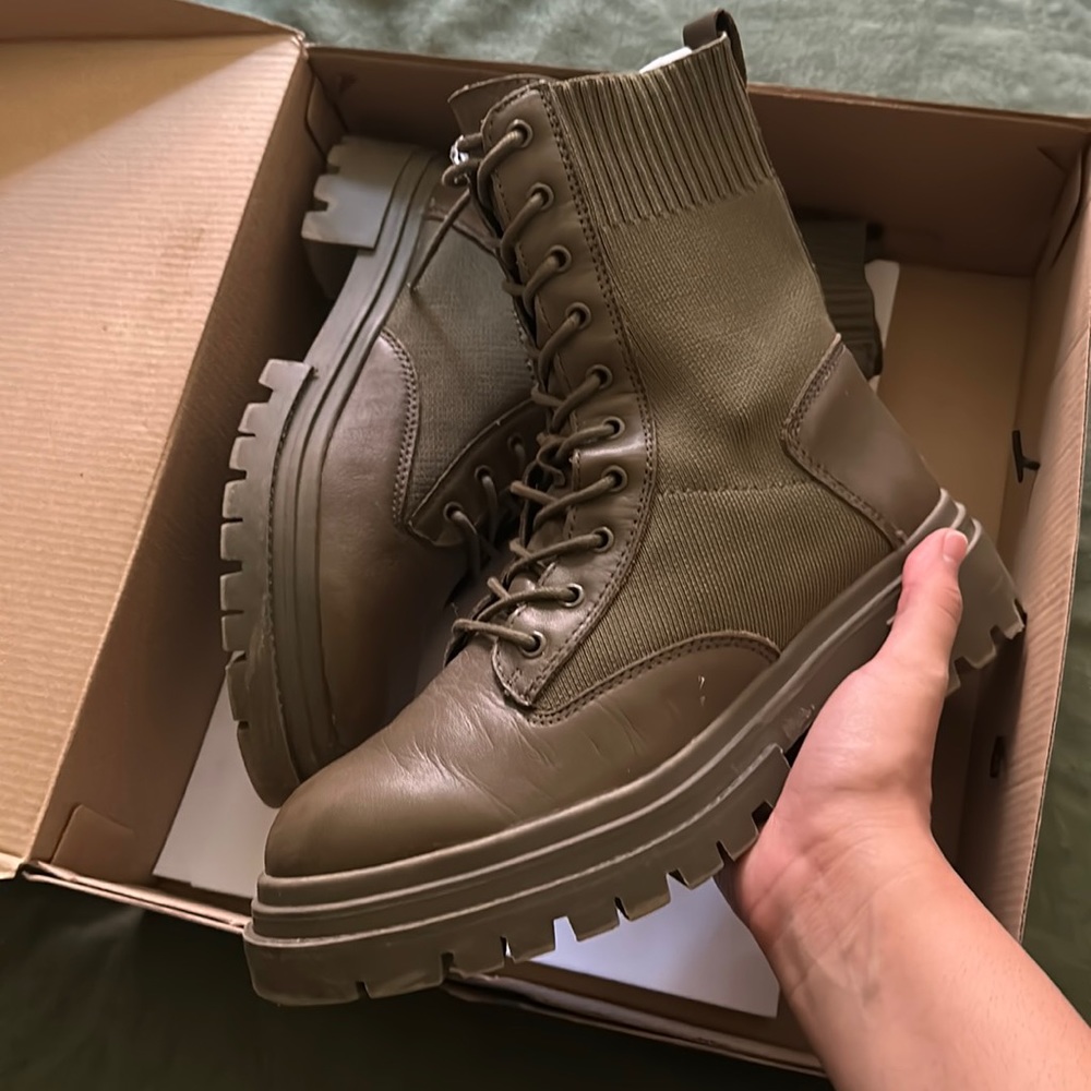 Aldo Combat Boots